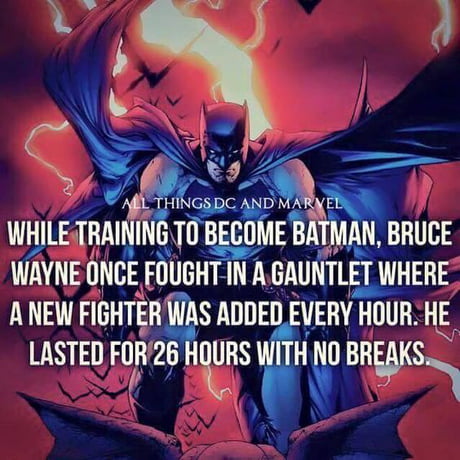 Batman Facts from @everythingmarveldcu - 9GAG