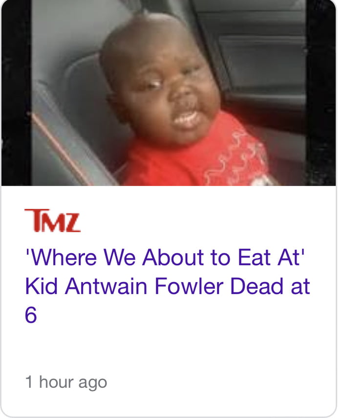 Viral kid antwain dead 9GAG