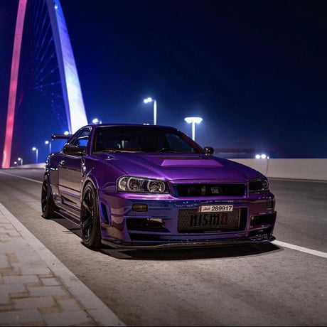 Midnight Purple R34 Gtr Nismo 9gag