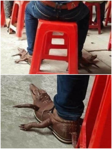 Crocs... Literally - 9GAG