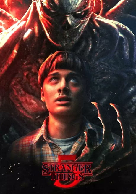 Hawkins will fall. Stranger Things season 5 poster - 9GAG