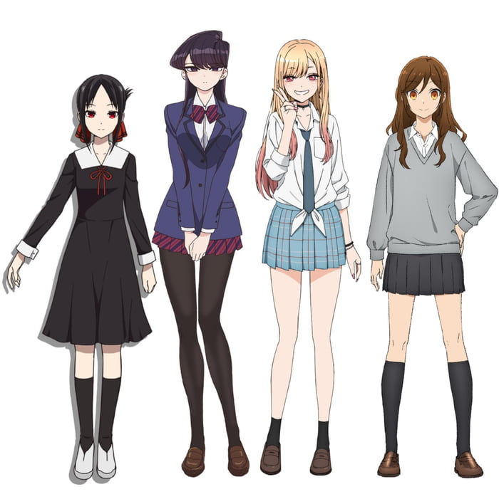 The Best Girls A Crossover Anime With All Four Of Them Would Be The Best Thing Ever 9gag 6289