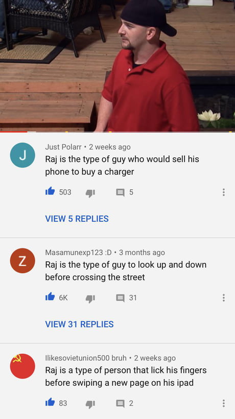 Raj From Hell S Kitchen 9gag