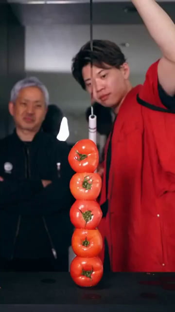 Never underestimate a sharp knife