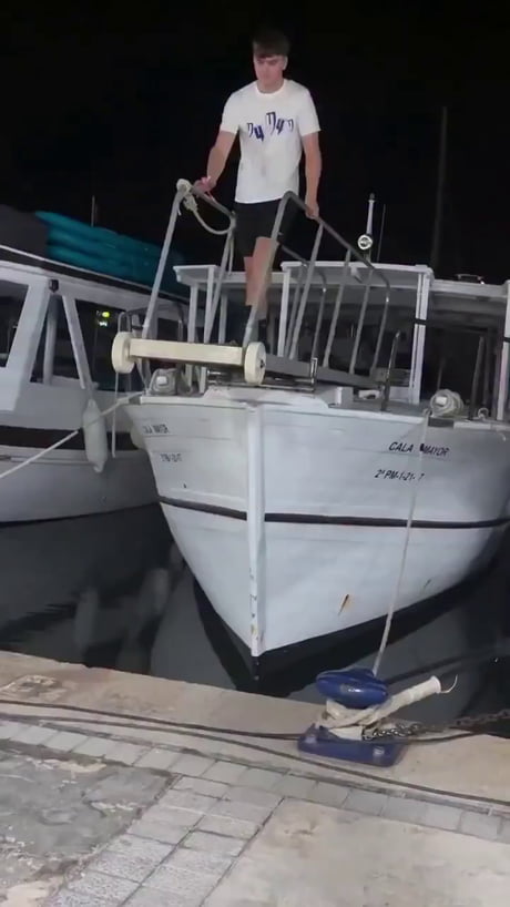 He walked the plank