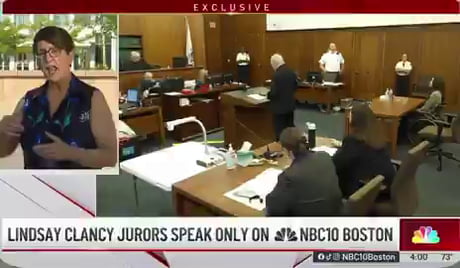 These are the kind of the people that were on the jury, and listen to the things they are saying