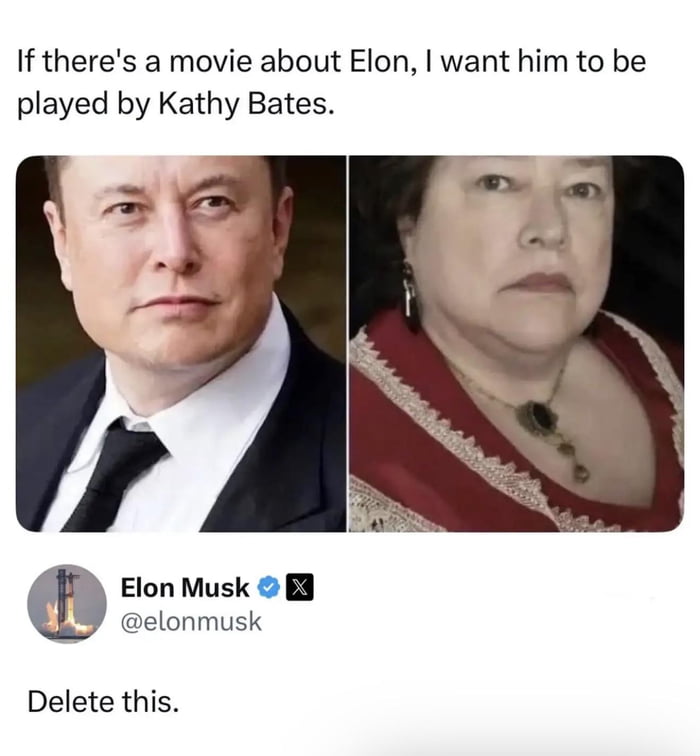 She'd need to gain some weight