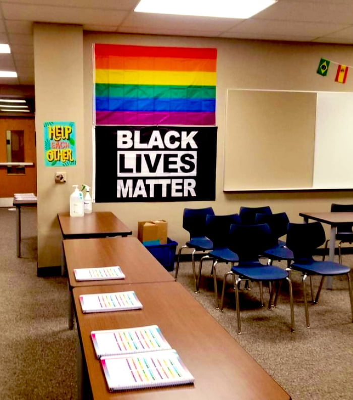 Do you agree that BLM and Pride Flags should be BANNED from classrooms?