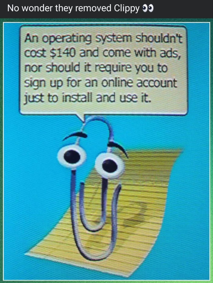 Clippy was right